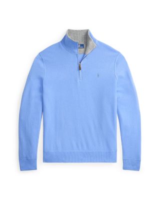 Cashmere Regular Fit Quarter Zip Mock Neck Sweater - Exclusive