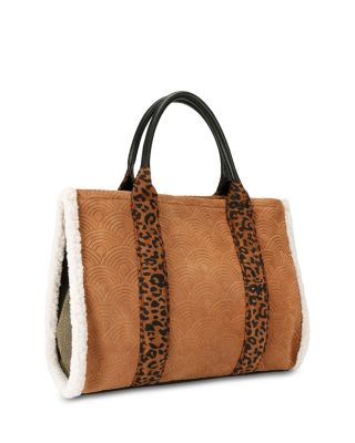 Southbank Large Suede Tote Bag