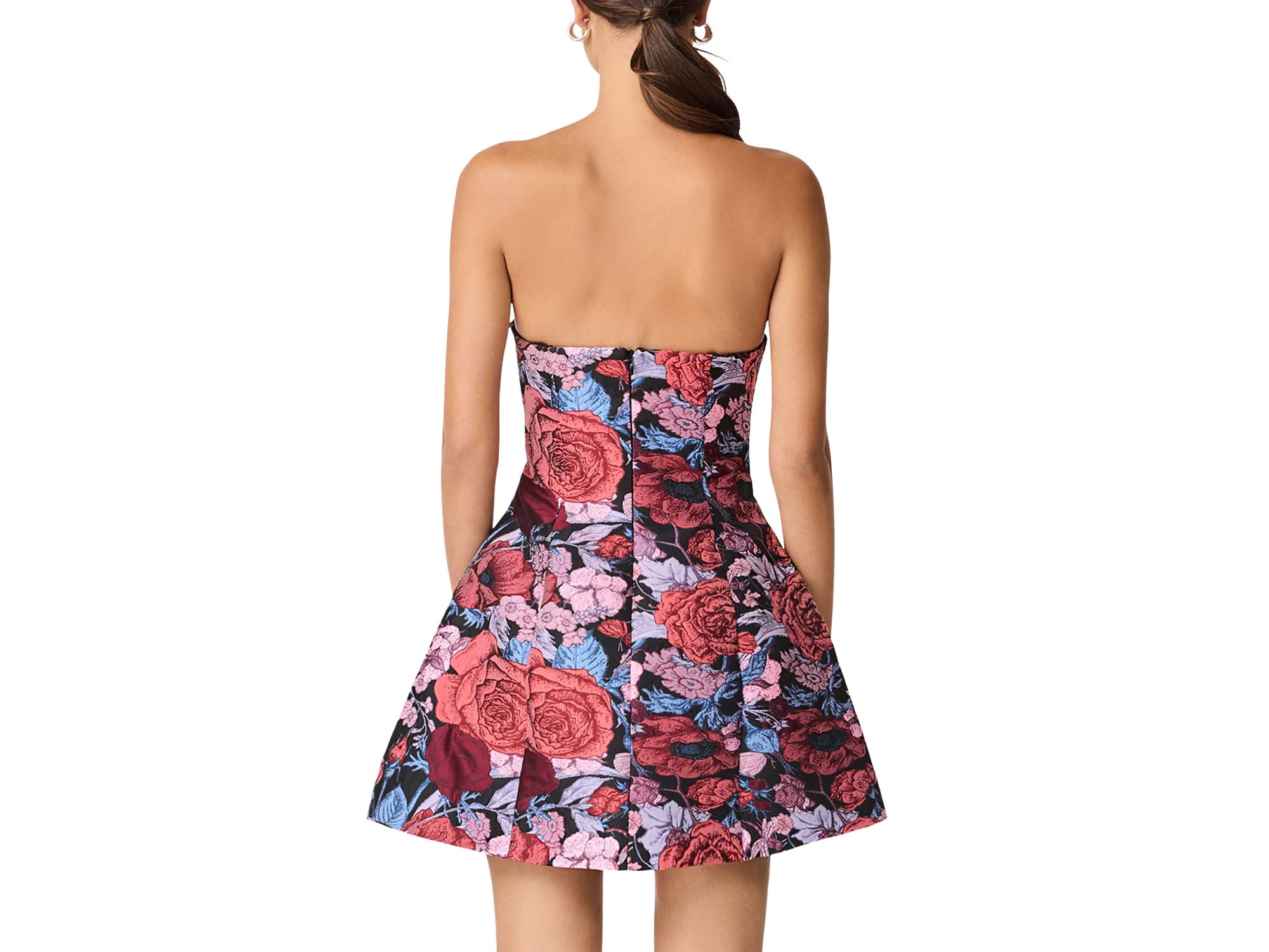 Delphine Strapless Mini Dress — Image 4