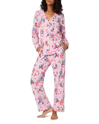 Printed Long Sleeve Pajama Set