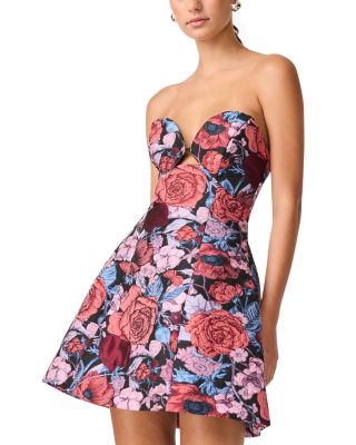 Delphine Strapless Mini Dress