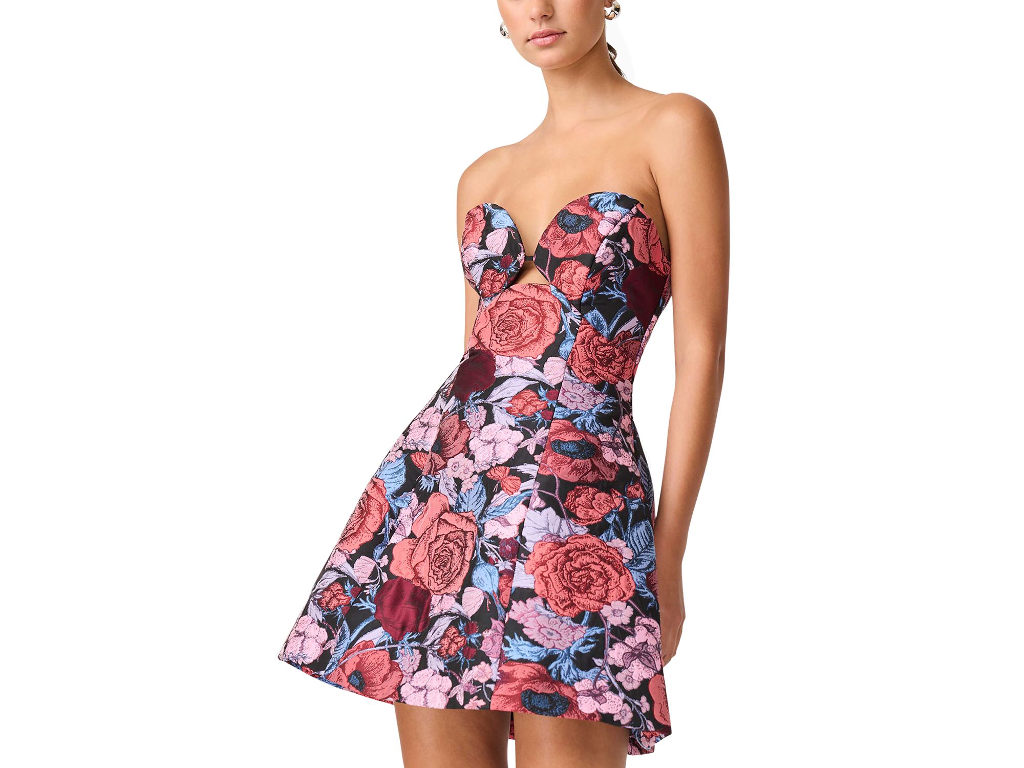 Delphine Strapless Mini Dress — Image 5