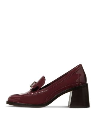 Women's Deco Bow Loafer Pumps