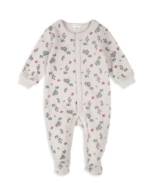Girls' Holly Print Footed Sleeper - Baby
