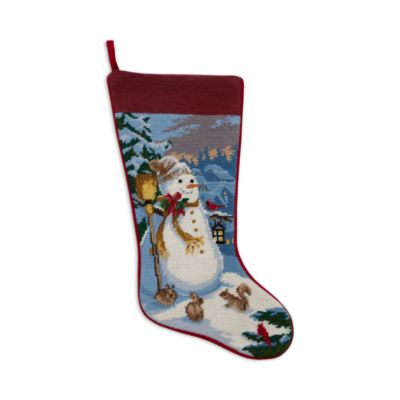 Needlepoint Holiday Stocking - Exclusive