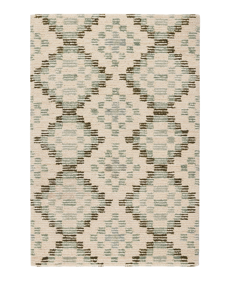 Dash & Albert By Annie Selke Dash Albert By Annie Selke Da1941 Diamond Cove Area Rug, 2'0x3'0 In Green