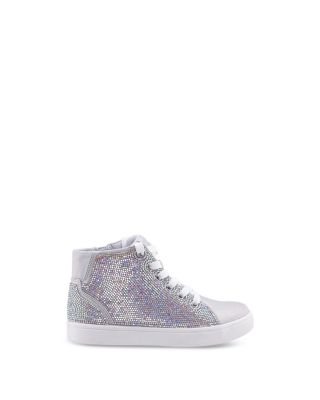 Girls' Kula High Top Zip Lace Up Sneakers - Toddler, Little Kid, Big Kid