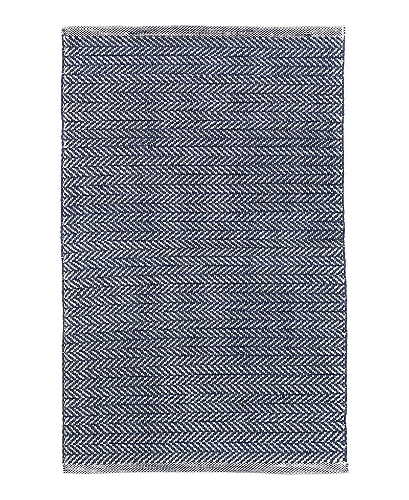 Dash & Albert By Annie Selke Dash Albert By Annie Selke Da285 Herringbone Indoor/outdoor Area Rug, 4'0x6'0 In Purple