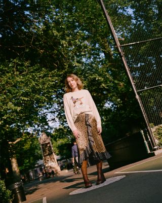 Leopard Doesn&#39;t Change Its Spots Midi Skirt - Exclusive