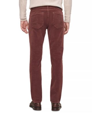 Nick Slim Fit Corduroy Jeans in Syrah