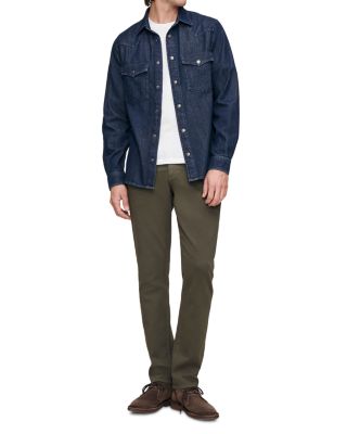Nick Slim Fit Jeans in Marsh Green