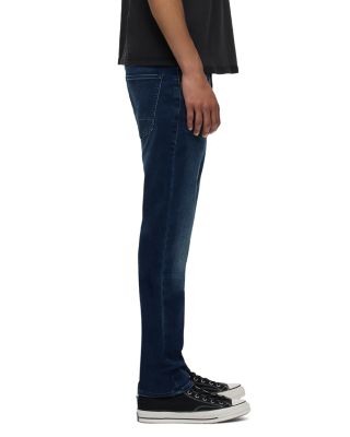 Blake Slim Straight Fit Jeans in Blue Shadow