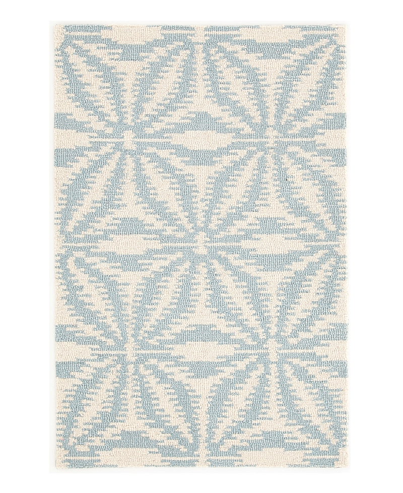 Dash & Albert By Annie Selke Dash Albert By Annie Selke Rda383 Aster Area Rug, 2'6x8'0 In Gray