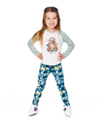 Girls' Jersey Raglan Sleeve Tee - Little Kid