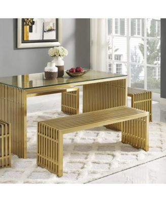 Gridiron Medium Stainless Steel Bench