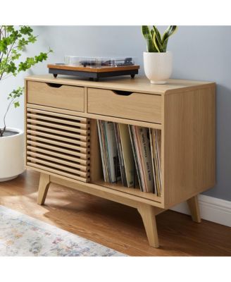 Render Vinyl Record Display Stand