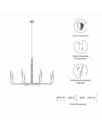 Rekindle 8-Light Chandelier