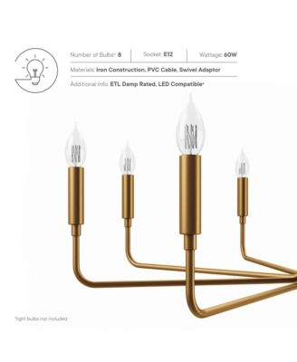 Rekindle 8-Light Chandelier