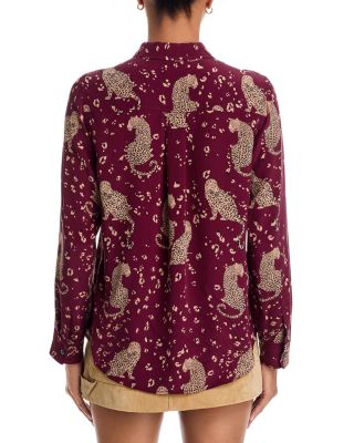 Kate Silk Printed Blouse