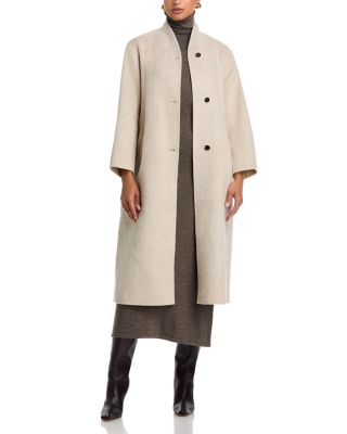Roland High Collar Long Coat