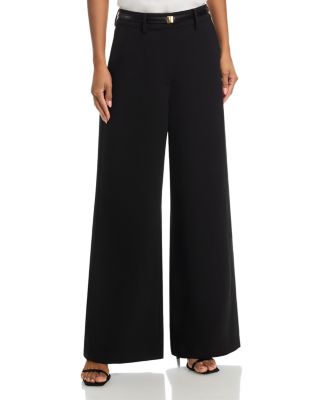 Azra Twill Wide Leg Pants