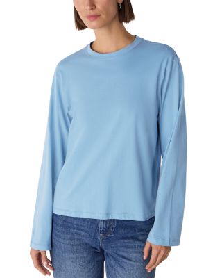 Relaxed Long Sleeve Cotton Tee