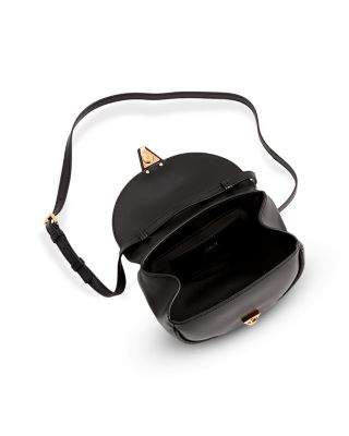 Virtus Embellished Leather Shoulder Bag