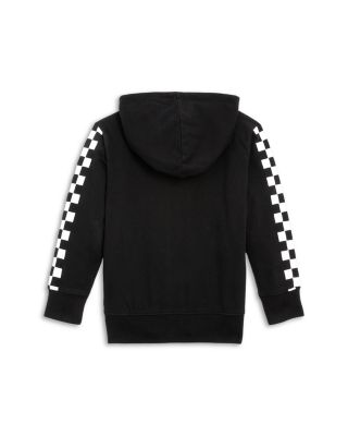 Boys' Check Zip Hoodie - Little Kid