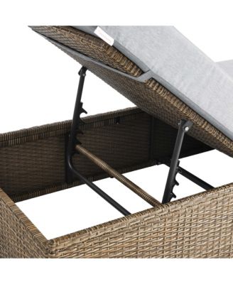 Convene Outdoor Patio Chaise Lounge Chair