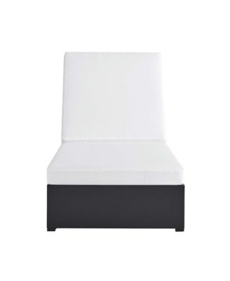 Tahoe Outdoor Patio Powder-Coated Aluminum Chaise Lounge Chair