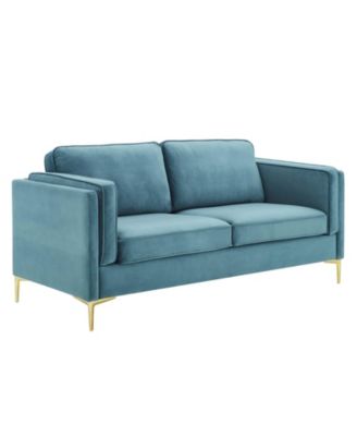  Kaiya Performance Velvet Sofa