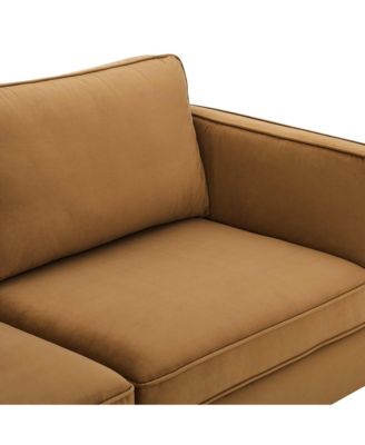  Kaiya Performance Velvet Sofa