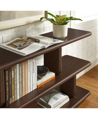 Lyle Sculptural 2-Tier Bookshelf