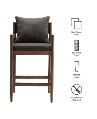Remington Wood Bar Stool