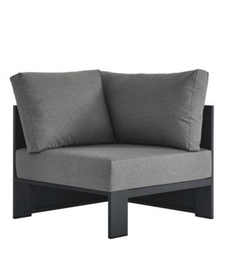 Tahoe Outdoor Patio Powder-Coated Aluminum Modular Corner Chair