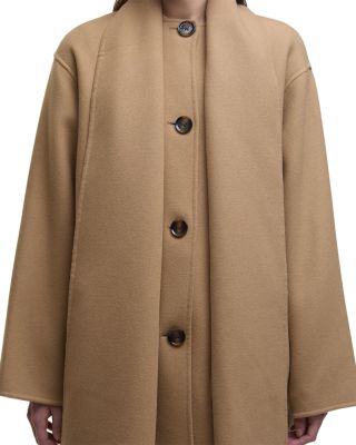 Clementine Double Faced Scarf Coat