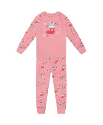 Girls' Organic Cotton Two-Piece Pajamas - Little Kid