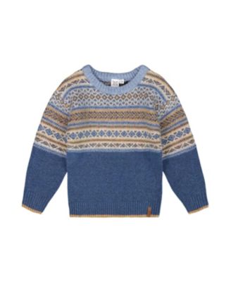 Boys' Norwegian Jacquard Knit Sweater - Little Kid, Big Kid