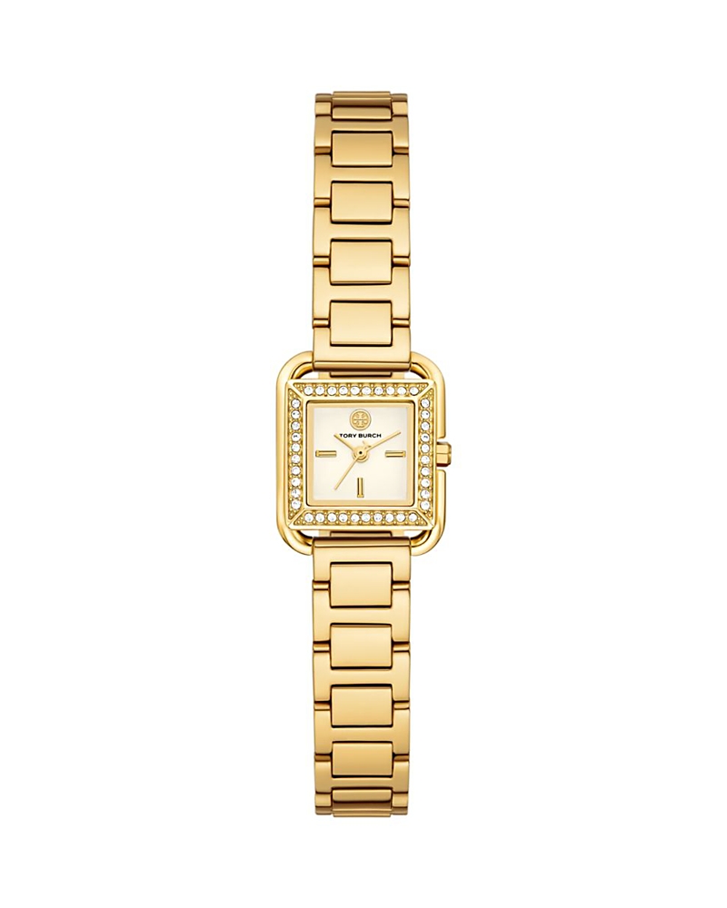 Tory Burch The Kira Square Small Watch, 18mm X 18mm In Multi