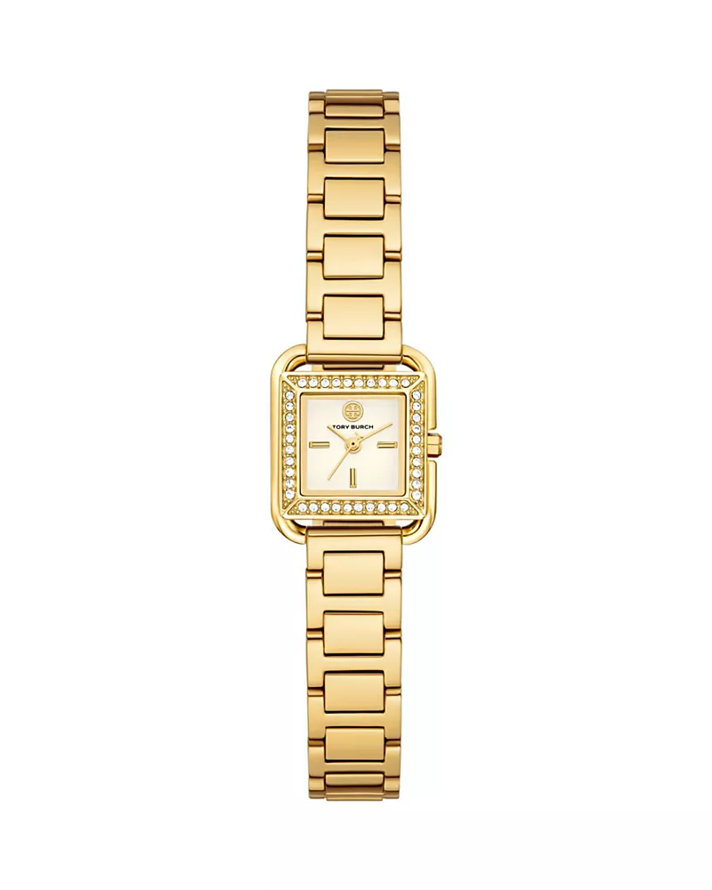 Tory Burch The Kira Square Small Watch, 18mm x 18mm