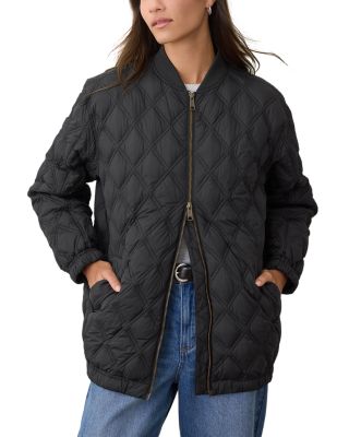Marina Quilted Bomber Jacket