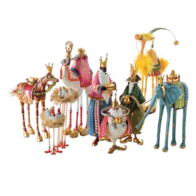 Patience Brewster Nativity World Magi Figures, Set of 3