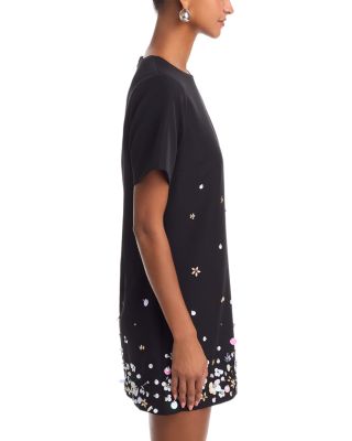 Embellished Shift Dress