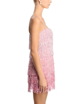 Ombr&amp;eacute; Fringe Dress - Exclusive