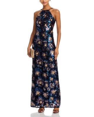 Sequinned Maxi Dress