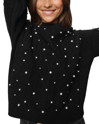 Demi Pearl Crewneck Sweater