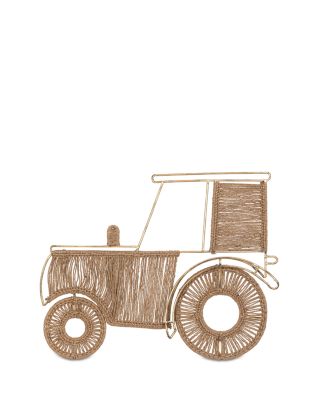 Charlie Farmhouse Tractor Jute Wall D&amp;eacute;cor