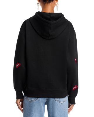 Embellished Lips Hoodie - Exclusive