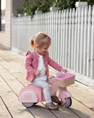 Tender Leaf Toys Scooter with Basket - Ages 2+