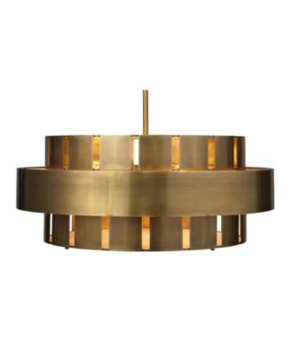 Orbit Steel 4-Light Chandelier